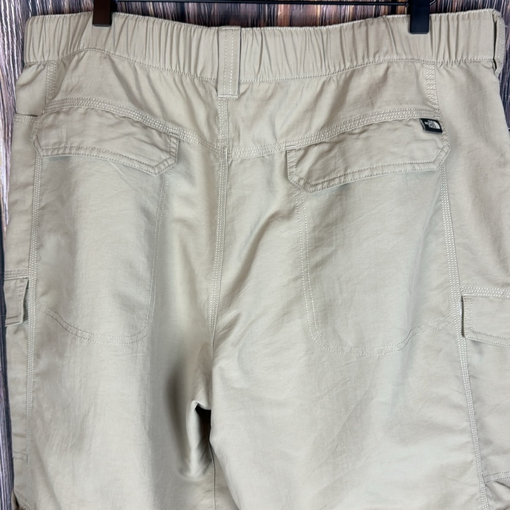 Mens The North Face Paramount Pro Convertible Khaki Stone Pants- Size XL - Picture 8 of 10
